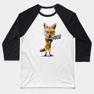 Mad Fox Lowpoly Baseball T-Shirt